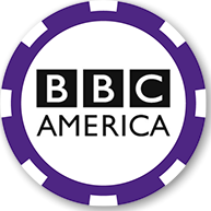 Custom poker chips business card-purple